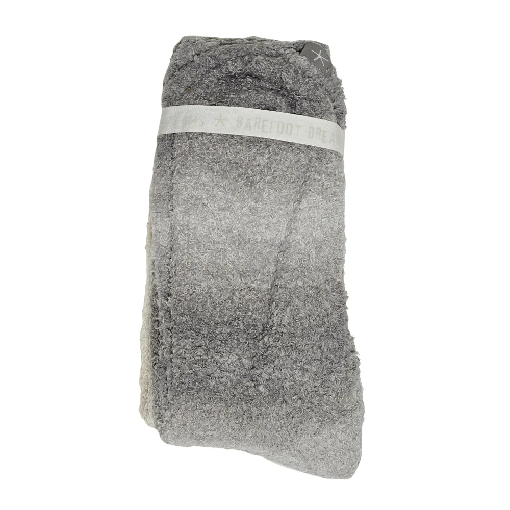 Barefoot Dreams CozyChic SpaceDye Socks 2 Pairs Stone/Pewter Spacedye Multi Gift